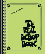 The Real Bebop Book piano sheet music cover